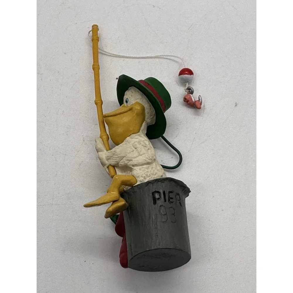 Hallmark Keepsake Pelican‎ Fills the Bill Fishing Ornament 1993 Dated No Box